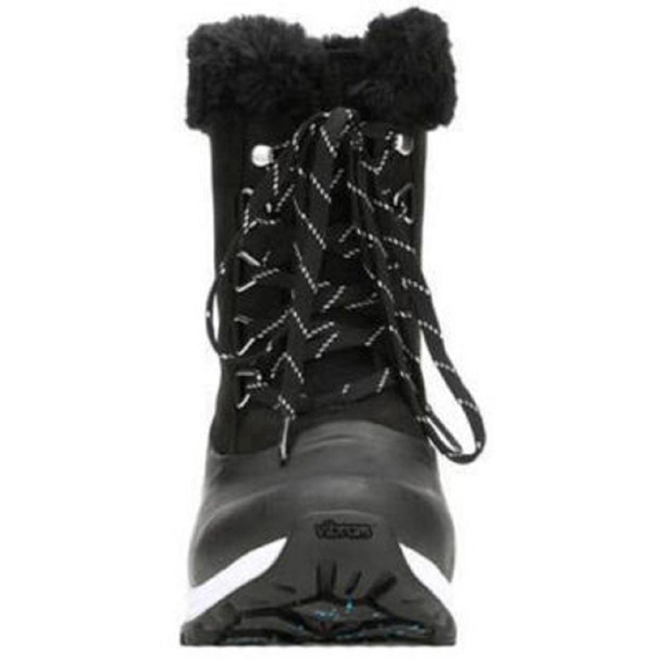 Muck Boot Apres Lace Arctic Grip Women's Shop All Black | US_N9595