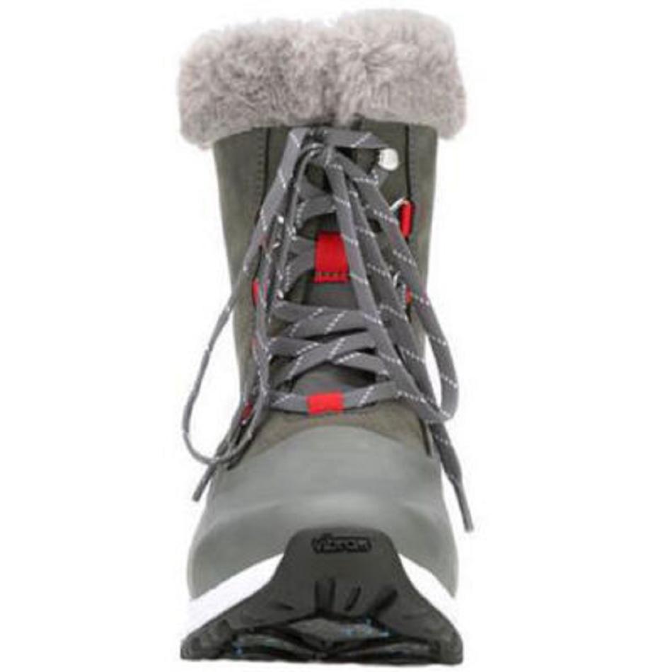 Muck Boot Apres Lace Arctic Grip Women's Shop All Grey | US_Q1431