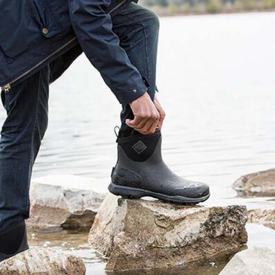 Muck Boot Arctic Excursion Ankle Men's Shop All Black | US_S2970