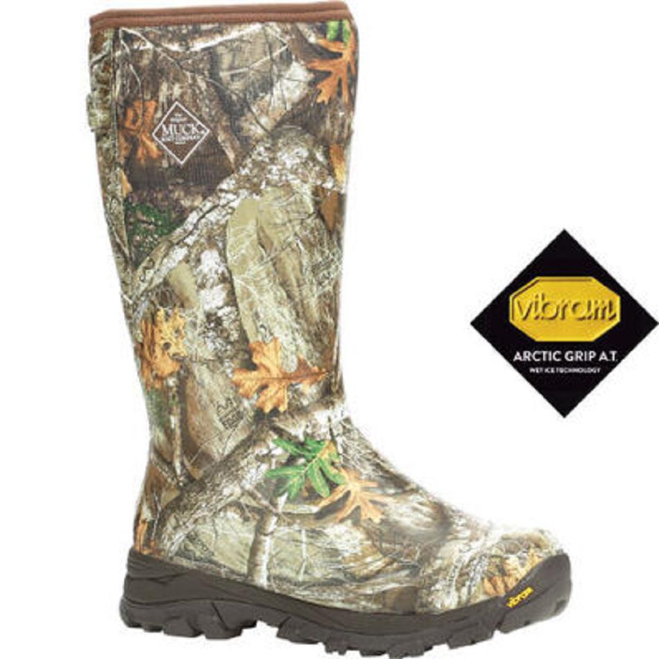 Muck Boot Arctic Grip Wide Calf Men\'s Tall Boot Camo | US_VV6308