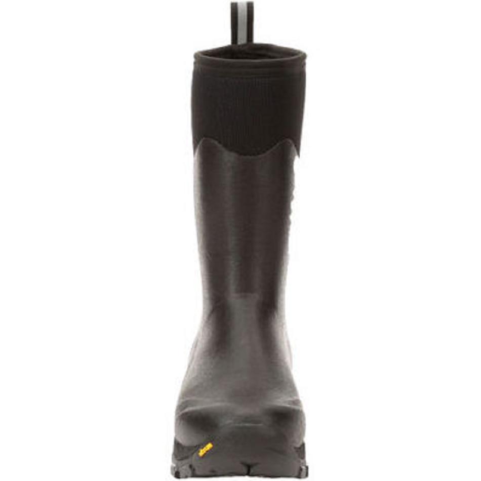 Muck Boot Arctic Ice Mid + Vibram Arctic Grip A.T. Men's Shop All Black | US_N1239