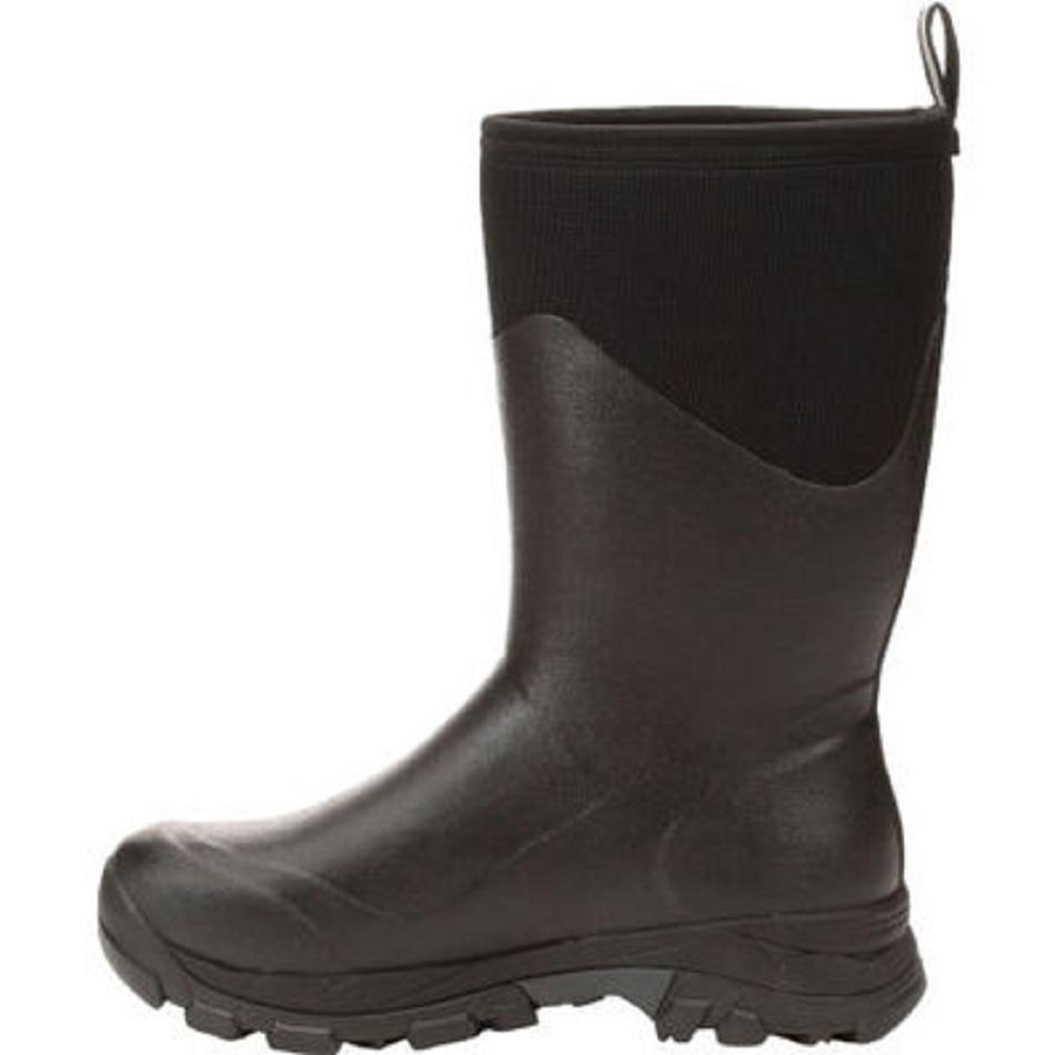 Muck Boot Arctic Ice Mid + Vibram Arctic Grip A.T. Men's Shop All Black | US_N1239