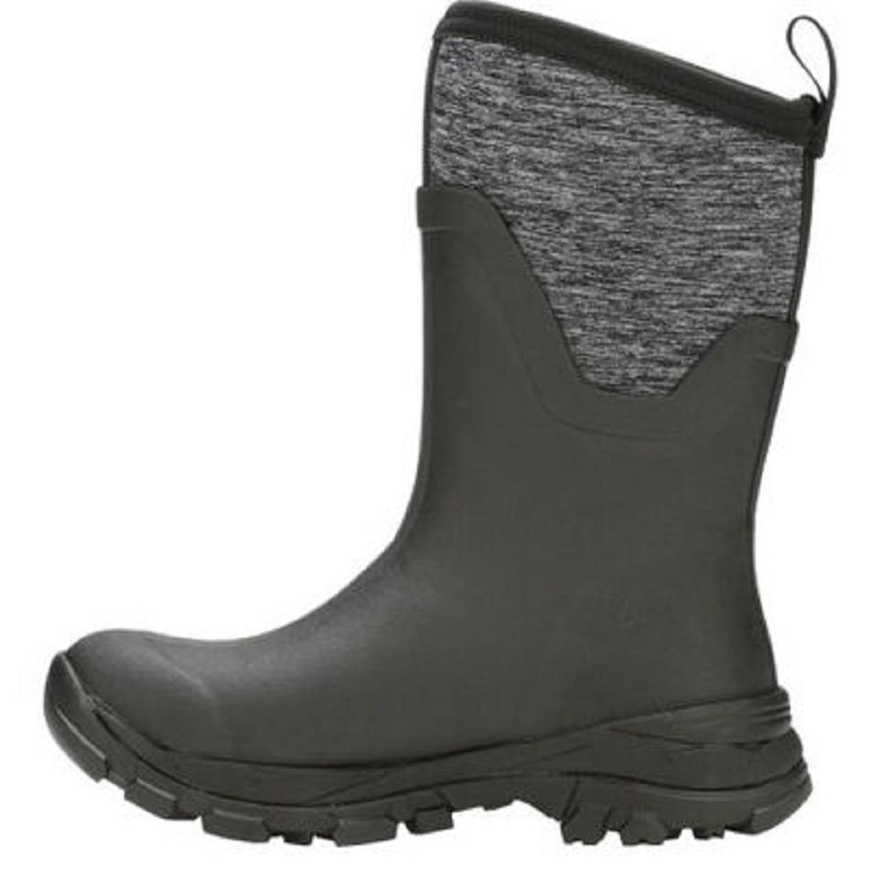 Muck Boot Arctic Ice Vibram Arctic Grip All-Terrain Mid Women's Snow Black | US_EC6481