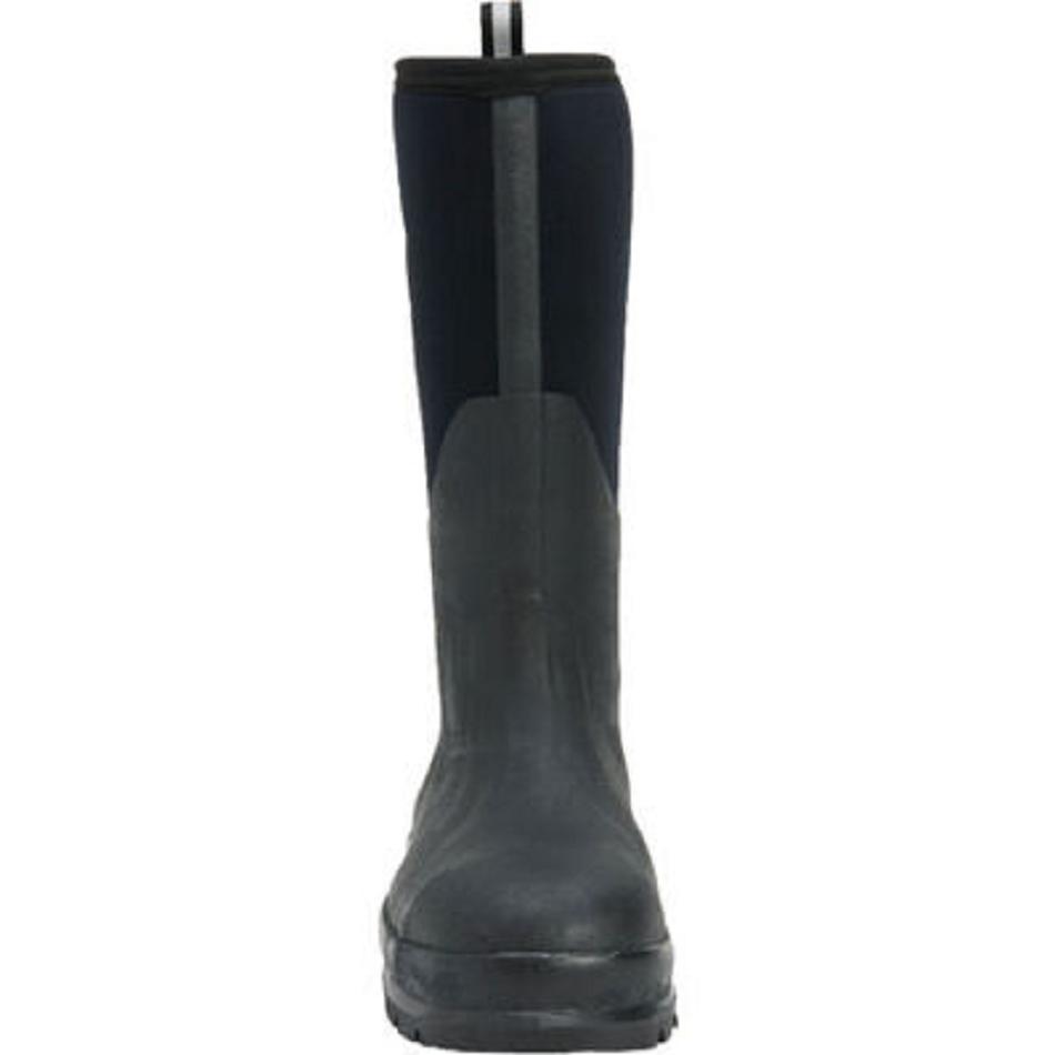 Muck Boot Chore Classic Steel Toe Fleece CSA Men's Tall Boot Black | US_AZ9240