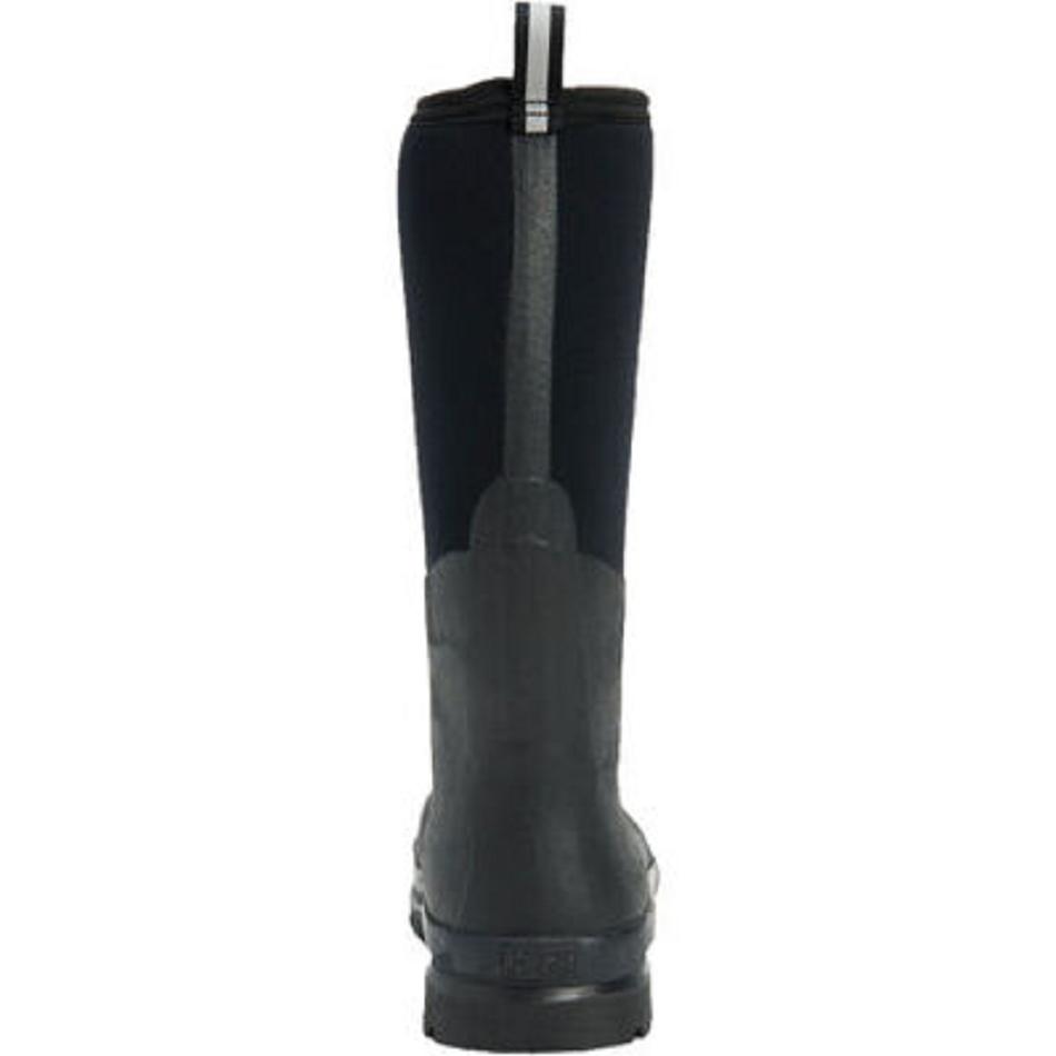 Muck Boot Chore Classic Steel Toe Fleece CSA Men's Tall Boot Black | US_AZ9240