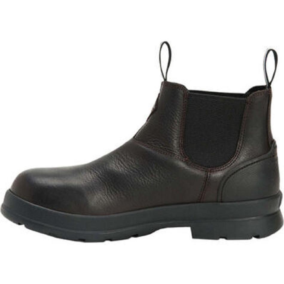 Muck Boot Chore Farm Leather Chelsea Men's Farm & Yard Brown | US_CG2175