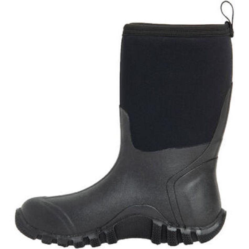 Muck Boot Edgewater Classic Mid Men's Hunt Black | US_K7408