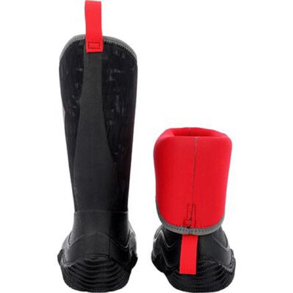 Muck Boot Hale Kid Snow Black | US_QX6778