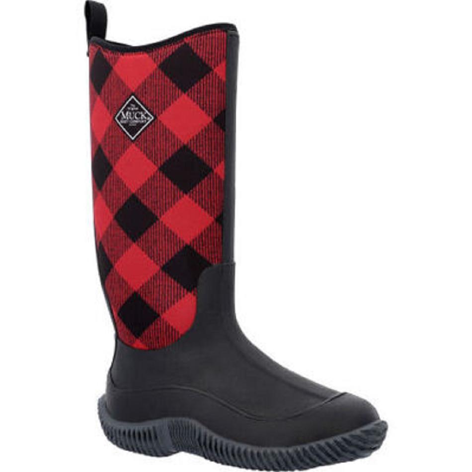 Muck Boot Hale Tall Women\'s Plaid Black | US_YJ9506