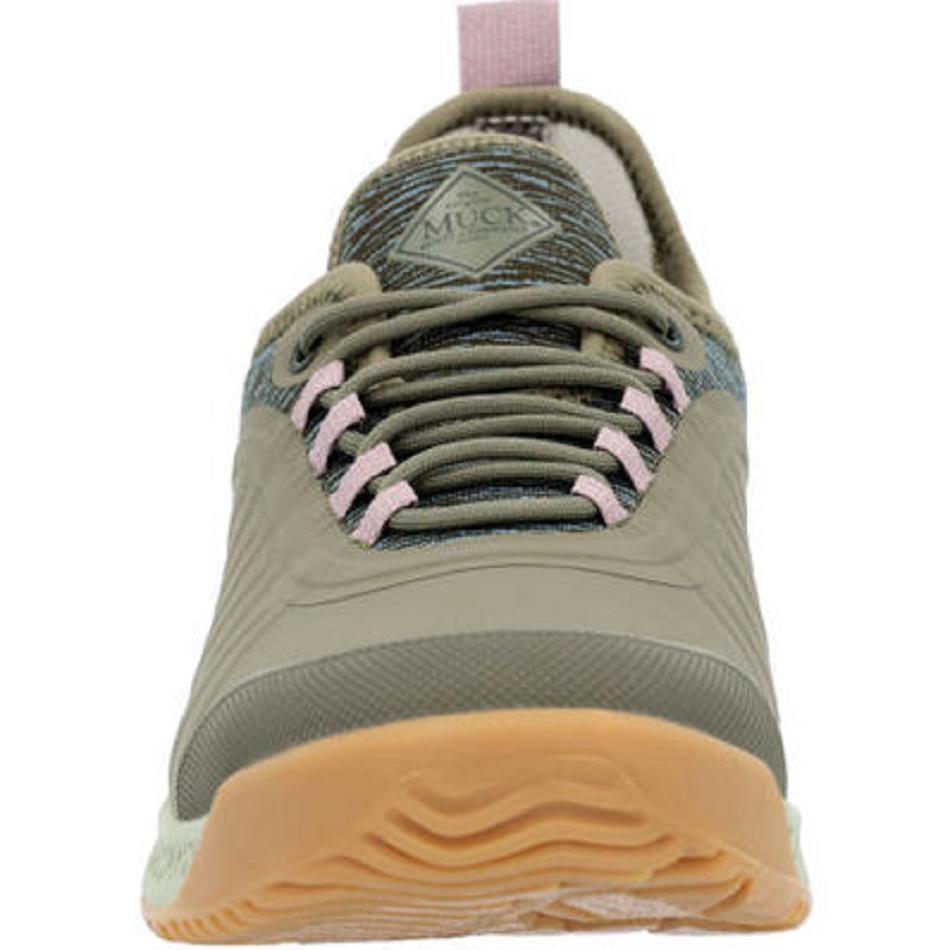 Muck Boot Lace Up Women's Outscape Olive | US_AS8772