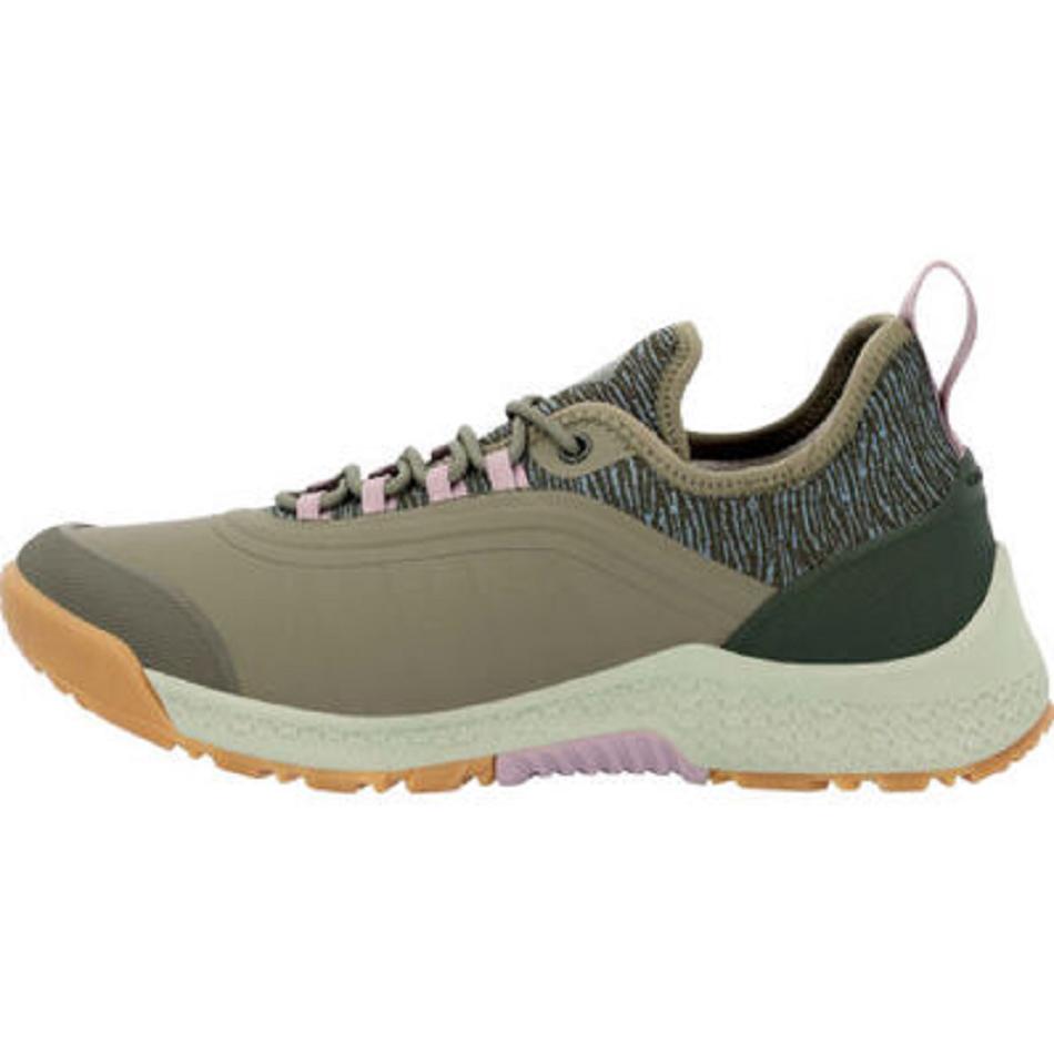 Muck Boot Lace Up Women's Outscape Olive | US_AS8772