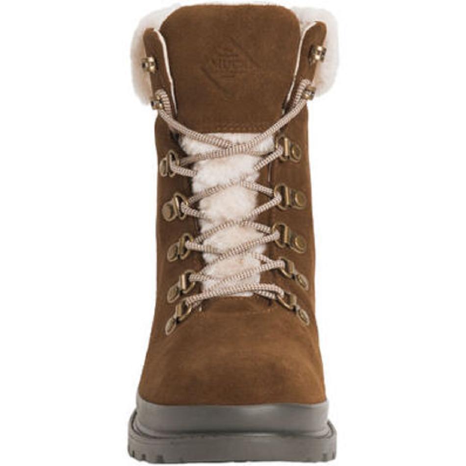 Muck Boot Liberty Alpine Waterproof Suede Lace up Women's Shop All Brown | US_YQ3249