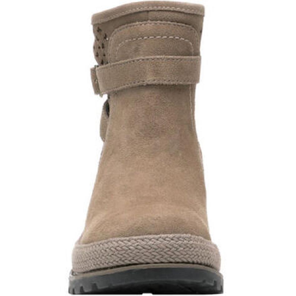 Muck Boot Liberty Ankle Waterproof Suede Women's Shop All Grey | US_V8745