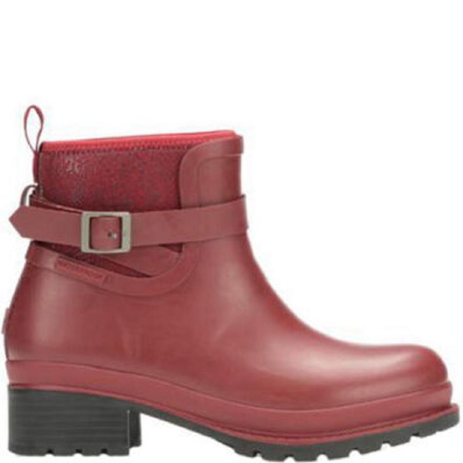 Muck Boot Liberty Waterproof Ankle Rubber Women's Shop All Red | US_S8899