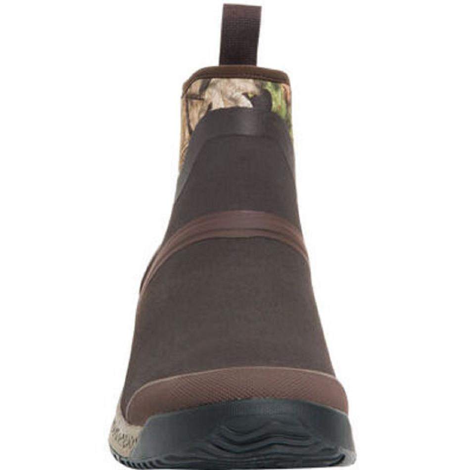 Muck Boot Mossy Oak Outscape Chelsea Slip On Men's Ankle Boots Brown | US_AS5825