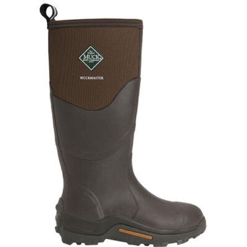 Muck Boot Muckmaster Gold Tall Men's Farm & Yard Dark Brown | US_YJ6708