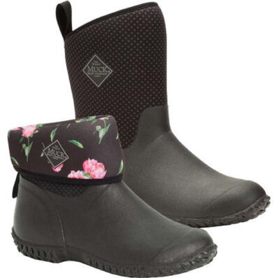 Muck Boot Muckster II Mid Women\'s Farm & Work Black | US_EG6030