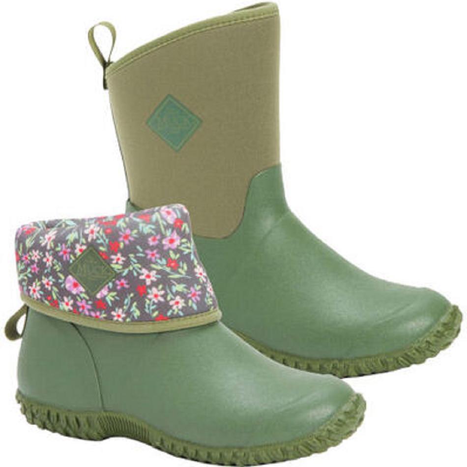 Muck Boot Muckster II Mid Women\'s Farm & Work Green | US_O5676