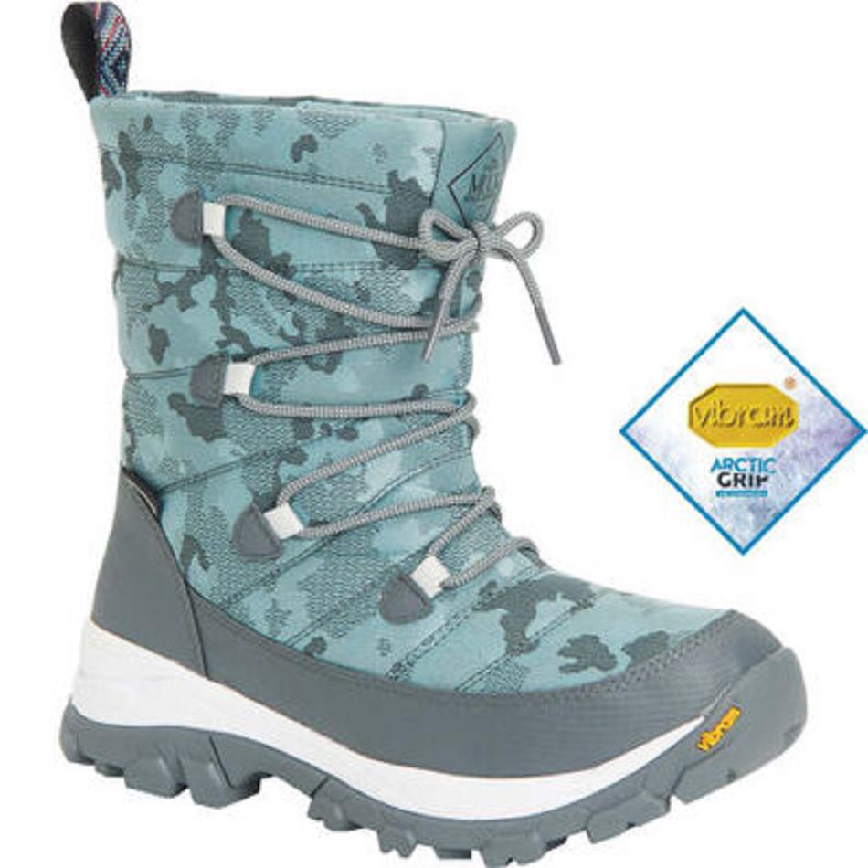 Muck Boot Nomadic Sport AGAT Lace Women\'s Snow Grey | US_BO5317