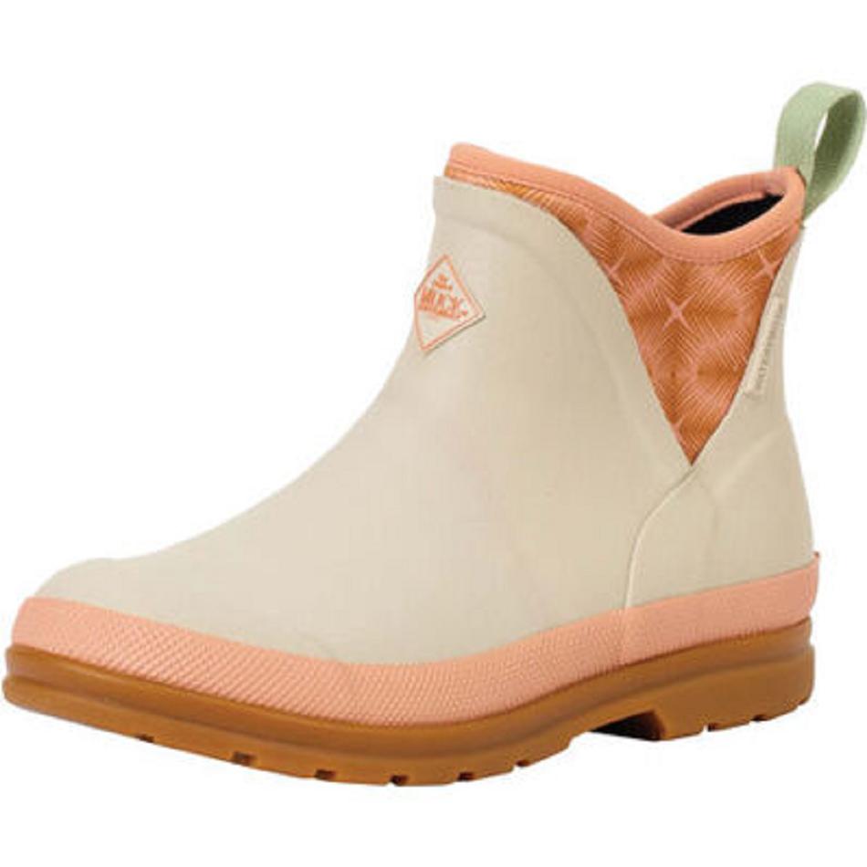 Muck Boot Originals Ankle Women's Garden White | US_N4211