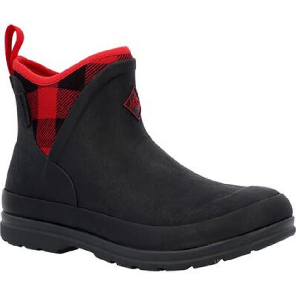 Muck Boot Originals Ankle Women\'s Plaid Black | US_V4161