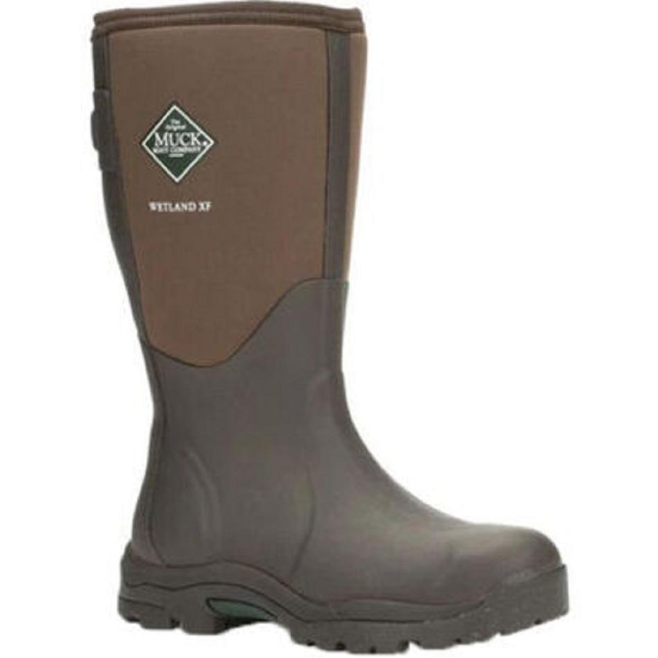 Muck Boot Wetland Wide Calf Women\'s Hunt Brown | US_BO8858