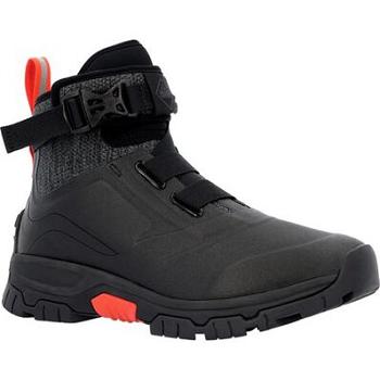 Muck Boot Apex Pac Alt Closure Mid Men's Lifestyle Black | US_SG7885