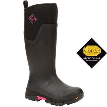 Muck Boot Arctic Ice Tall AGAT Women's Snow Black | US_CR4956