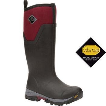 Muck Boot Arctic Ice Vibram Arctic Grip All-Terrain Tall Women's Snow Black | US_IM8294