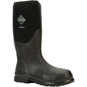 Muck Boot Chore Steel Toe Men's AntiViral Protection Black | US_EC2600