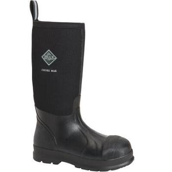 Muck Boot Composite Toe Chore Max Tall Men's Shop All Black | US_VV5197