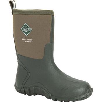 Muck Boot Edgewater Classic Mid Men's Hunt Green | US_KO1685