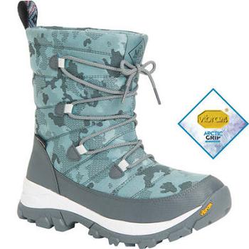 Muck Boot Nomadic Sport AGAT Lace Women's Snow Grey | US_BO5317